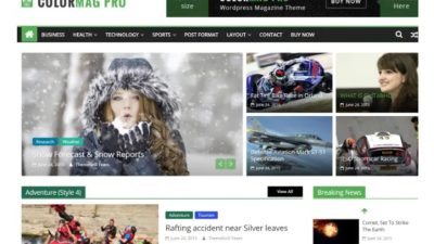 ColorMag Pro GPL v3.2.3 Download – Magazine & News Style WordPress Theme