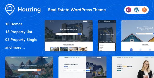 Houzing v.1.0.3 – Real Estate WordPress Theme Download