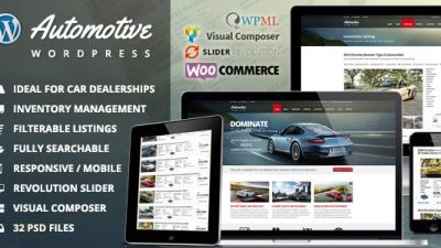 Automotive v.12.4.1 Download – Car Dealership Business WordPress Theme