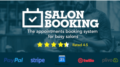 Salon Booking GPL v7.3.1 – WordPress Plugin Download