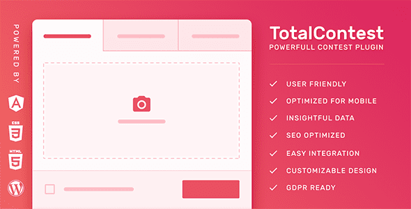 TotalContest Pro GPL v.2.5.1 – Responsive WordPress Contest Plugin Download