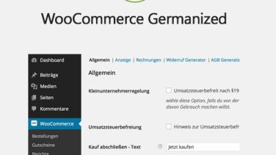 WooCommerce Germanized Pro by Vendidero v3.3.5 Download