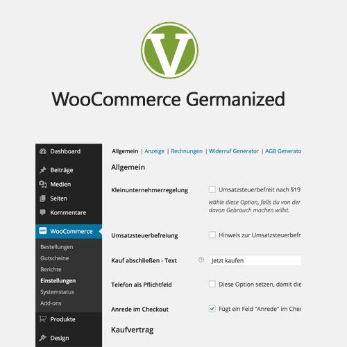 WooCommerce Germanized Pro by Vendidero v3.3.5 Download