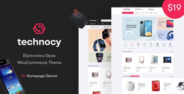 Technocy – Electronics Store WooCommerce Theme v1.0.7 Download