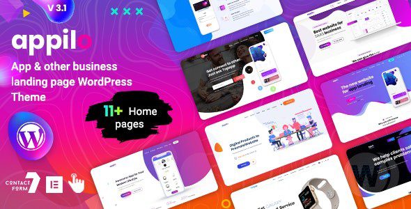 Appilo v6.0.4 – WordPress application landing page Download
