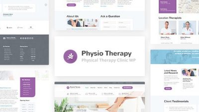 Physio – Physical Therapy & Medical Clinic WP Theme v3.0.1 Download