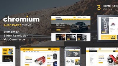 Chromium v.1.3.28 – Auto Parts Shop WordPress Woo Theme Download