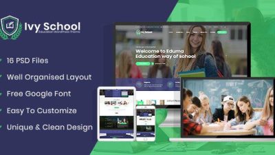 IvyPrep-Education-School-WordPress-Theme-Nulled-Download