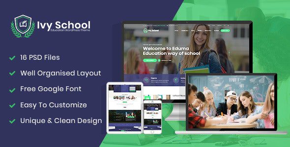 IvyPrep-Education-School-WordPress-Theme-Nulled-Download