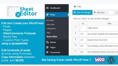 WP Sheet Editor – WooCommerce Orders Premium v1.2.20