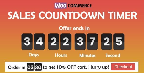 Checkout Countdown Pro – Sales Countdown Timer for WooCommerce and WordPress v1.0.2 Download