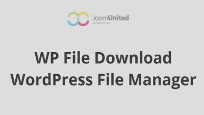 JoomUnited WP Table Manager v.3.0.4 Download