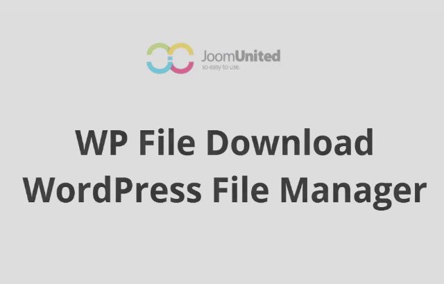 JoomUnited WP Table Manager v.3.0.4 Download