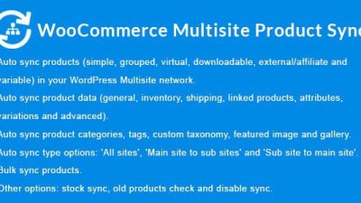 WooCommerce Multisite Product Sync Nulled
