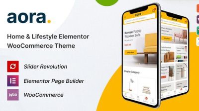 Aora Nulled WooCommerce Theme Free Download