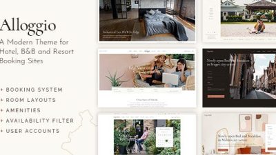 Alloggio v.1.7.1 – Hotel Booking Theme Download