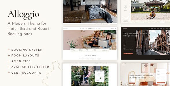 Alloggio v.1.7.1 – Hotel Booking Theme Download