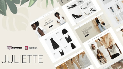 Juliette – Elementor WooCommerce Theme v1.0.5 Download