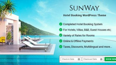 Sunway – Hotel Booking WordPress Theme v4.0 Download