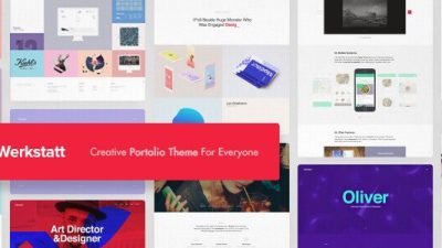 Werkstatt – Creative Portfolio WordPress Theme v4.7.2 Download