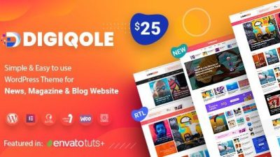 Digiqole v.2.0.1 – News Magazine WordPress Theme Download