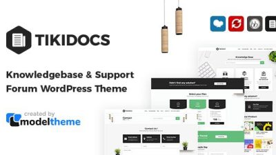 Tikidocs – Knowledgebase & Support Forum WordPress Theme + RTL v2.1 Download