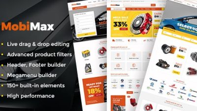 Ajzaa – Auto Parts Store WordPress Theme v3.1 Download