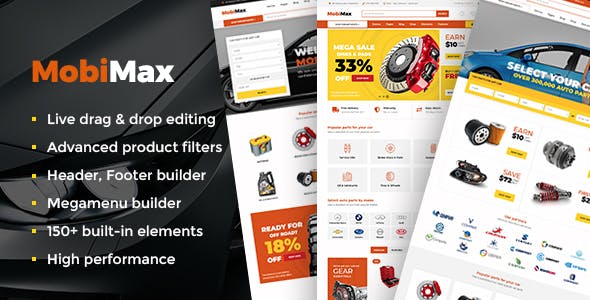 Ajzaa – Auto Parts Store WordPress Theme v3.1 Download