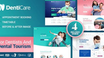 DentiCare-Medical-Dentist-Dental-Clinic-Nulled-Download