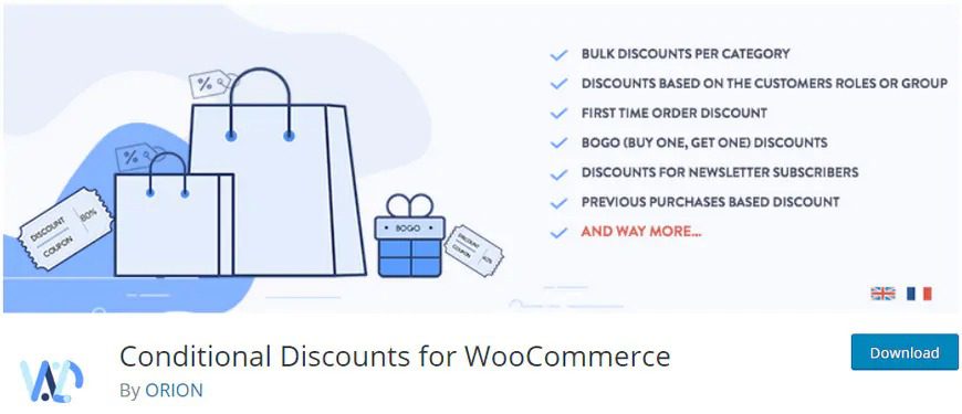 Conditional Discounts for WooCommerce Pro by ORION Nulled Download