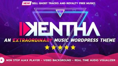 Kentha – Non-Stop Music WordPress Theme with Ajax Kentha v3.2.6 + KenthaRadio v2.0.3 Download