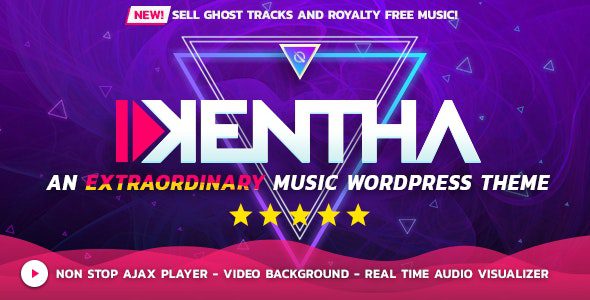 Kentha – Non-Stop Music WordPress Theme with Ajax Kentha v3.2.6 + KenthaRadio v2.0.3 Download