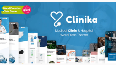 Clinika Nulled v1.8 – Medical Clinic WordPress Theme