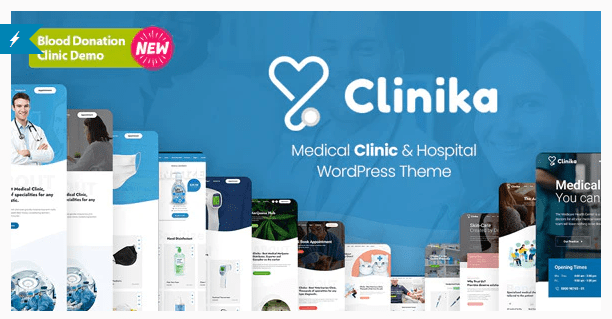 Clinika Nulled v1.8 – Medical Clinic WordPress Theme