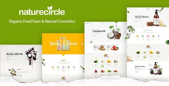 NatureCircle v.1.1.2 – Organic Theme for WooCommerce WordPress GPL