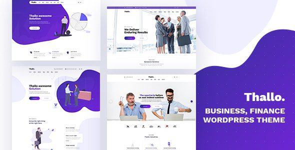 Thallo – Consulting & Finance WordPress Theme v1.0.9 Download