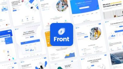 Front – Multipurpose Business WordPress Theme v1.1.9 Download