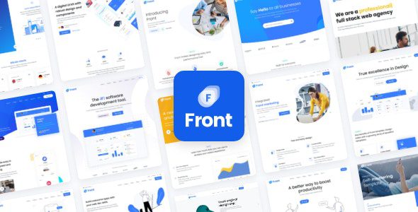 Front – Multipurpose Business WordPress Theme v1.1.9 Download