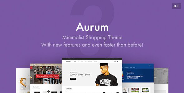 Aurum v3.12 – Minimalist Shopping Theme Download