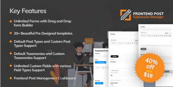 Frontend Post Submission Manager v1.3.3