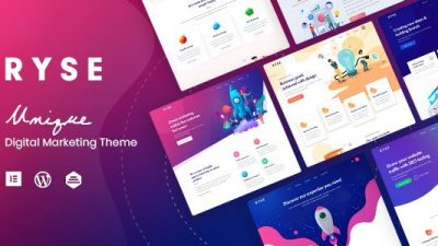 Ryse SEO & Digital Marketing WordPress Theme Download GPL