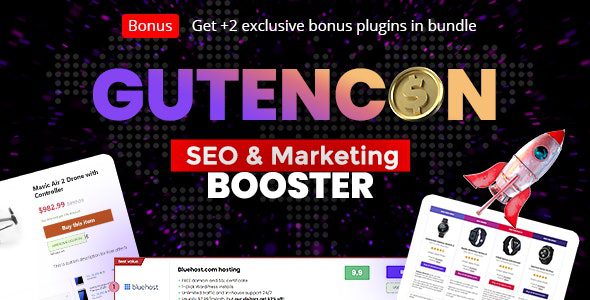 Gutencon v.4.0 – Marketing and SEO Booster, Listing and Review Builder for Gutenberg Download