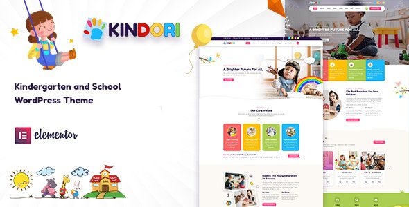Kindori – School Kindergarten WordPress Theme v1.1 Download