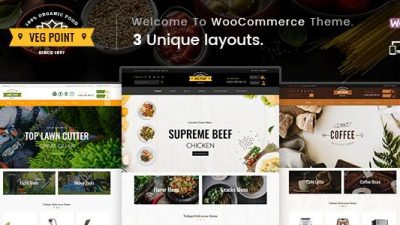 Veg Point Multipurpose WooCommerce Theme Nulled