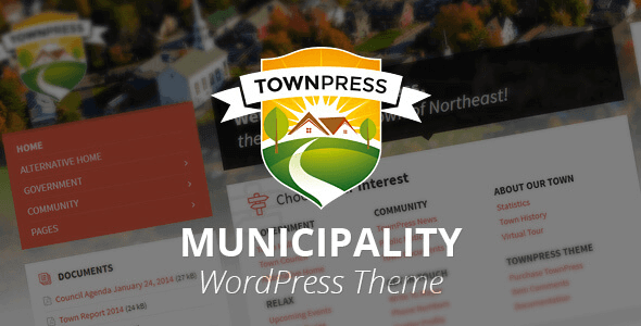 TownPress – Municipality WordPress Theme v.3.7.3 Download