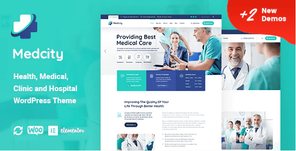 Medcity – Health & Medical WordPress Theme v1.1.0