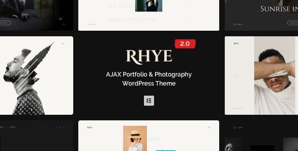 Rhye v2.7.0 Download – AJAX Portfolio WordPress Theme