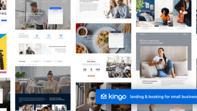 Kingo – Booking WordPress for Small Business v.2.4.1 Free Download