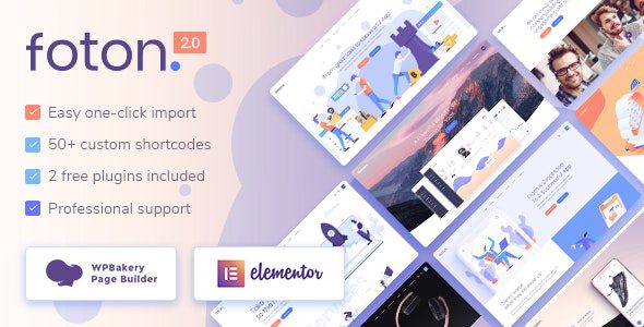 Foton - Software and App Landing Page Theme Nulled