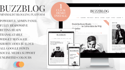 Buzz – Lifestyle Blog & Magazine WordPress Theme v5.1.0